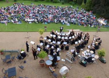 Bury St Edmunds Concert Band play Proms in the Park, Ickworth House